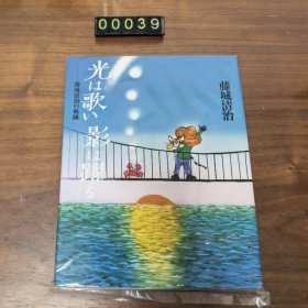 日文 藤城清治 画集「光は歌い影は躍る」「光と影は人生そのもの…自然の美しさ、神秘さ、優しさ等を一枚の影絵の中で表現していきたい」自伝エッセイ
