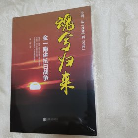 正版新书假一赔十 魂兮归来：金一南讲抗日战争