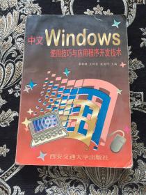 中文Windows使用技巧與應(yīng)用程序開發(fā)技術(shù)