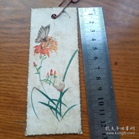 书签《花鸟画》蚌埠铁中团委 1975年