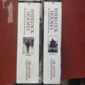 英文版《SHERLOCK HOLEMS VOL》1.2  两册合售 福尔摩斯探案  巨厚 私藏 品佳 书品如图