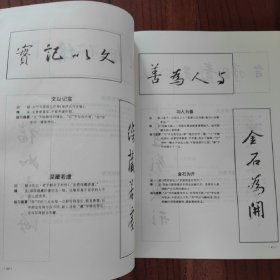 名句佳联集字字帖.怀仁集王羲之《圣教序》