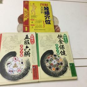 黄帝内经五脏六腑养护手册等三册