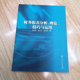 财务报表分析:理论、技巧与运用