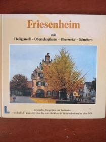 《friesenheim》德国弗里森海姆村20世纪初20年代末 1976年市政改革完成照片 私藏 书品如图