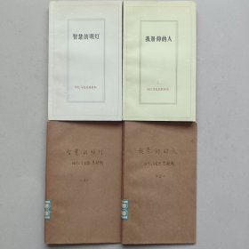 回忆马克思恩格斯：智慧的明灯+我景仰的人(2本)好品，有自制封皮