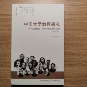 中国教育文化研究·中国大学教授研究