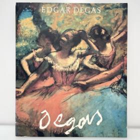 德加展：绘画与雕塑 大开本厚册 日文原版画集 EDGAR DEGAS / ドガ展 図録・画集 英文・日文原版 埃德加·德加
