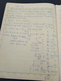 著名书法家、曾任中国农业大学书法系主任、教授 何玉璋 1988年手稿 书法艺术 24页双面写    2859