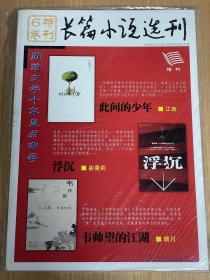 长篇小说选刊特刊6卷 网络文学十年盘点专号 此间的少年 江南著 浮沉 崔曼莉著 韦帅望的江湖 晴川著