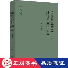 天下·民法典总则之理论与立法研究 （第2版）