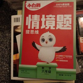 小白鸥情境题提思维.数学六年级下册人教版 23年秋万唯出品