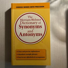 韦氏同义反义字词典 M-W Dictionary of Synonyms and Antonyms 麦林韦氏词典 Merriam Webster
