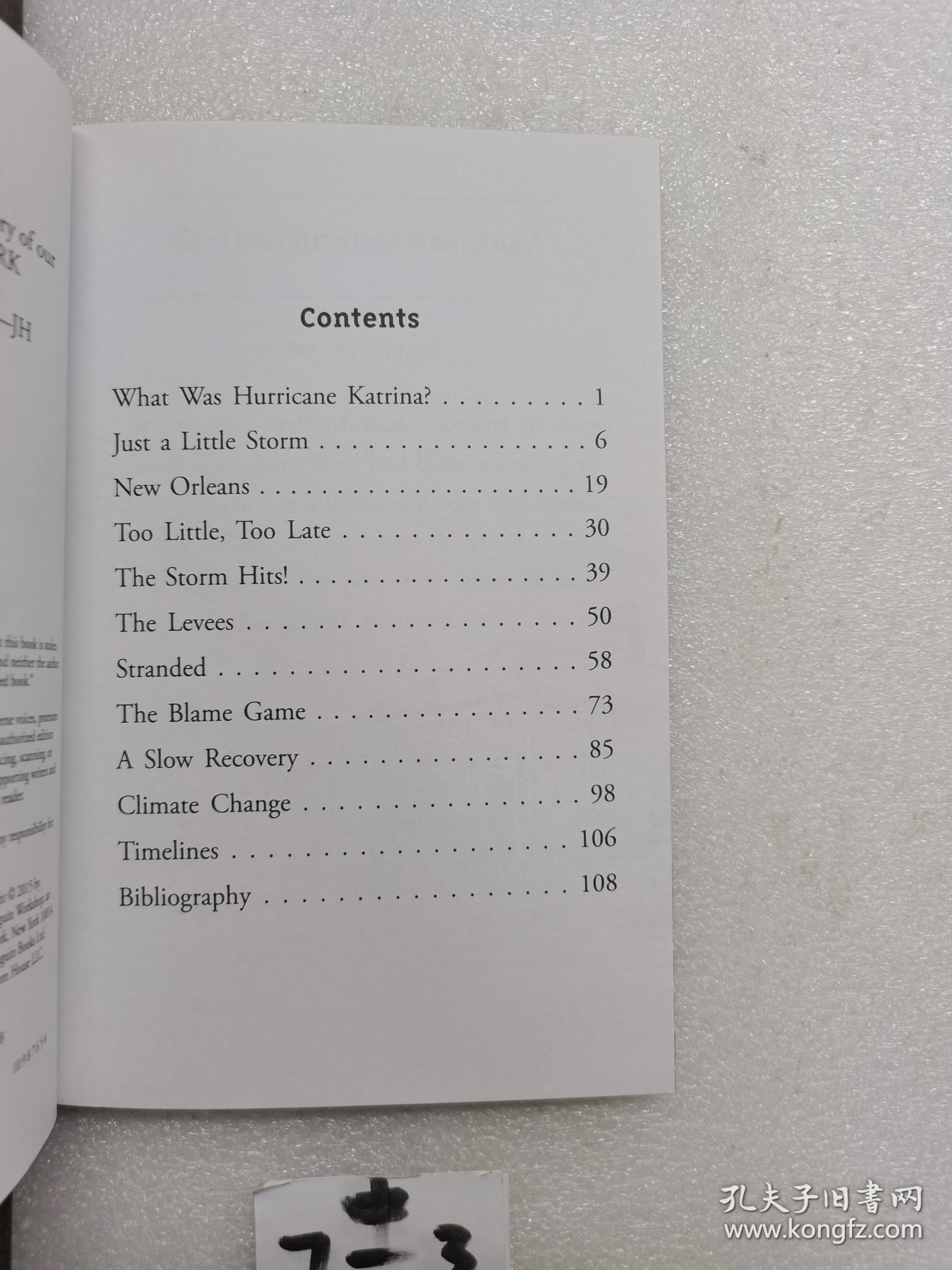 【预订】What Was Hurricane Katrina?