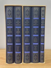 Thomas Macaulay History of England《英国史》Folio Society 1985年出版 布面精装版 全5卷 带书匣