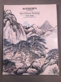 纽约苏富比 1990年11月26日 优秀的中国书画专场拍卖