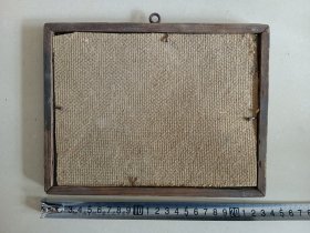 老相框 背内框20.5×15.5 薄底板可带玻璃不保破损 图五瑕疵小残缺