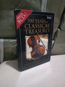 700years of classical treasures（CD）[七百年经典珍品】音乐 光盘