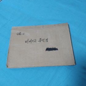 中篇小说手稿（雨点）韩文
