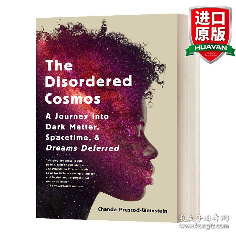 英文原版 Disordered Cosmos：A Journey into Dark Matter, Spacetime, and Dreams    混乱的宇宙：进入暗物质、时空和被推迟梦想的旅程 英文版 进口英语原版书籍