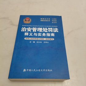 治安管理处罚法释义与实务指南