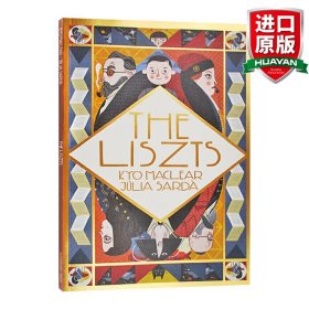 英文原版 The Liszts 李斯特一家 Júlia Sardà精装绘本 英文版 进口英语原版书籍