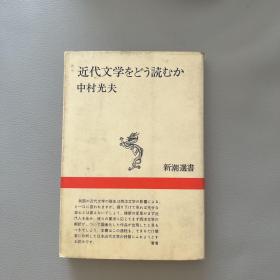 日文原版书     近代文学をどう読むか