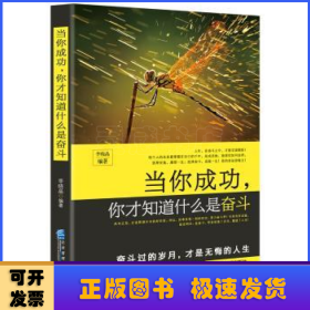 当你成功，你才知道什么是奋斗