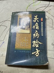 头痛病验方——最新高效病症验方丛书