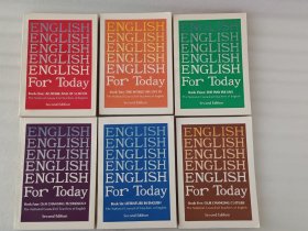 ENGLISH FOR TODAY 今日英语 （第一册 第二册 第三册 第四册 第五册 第六册）有写字划线