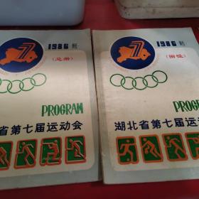 湖北省第七届运动会（田径、总册）