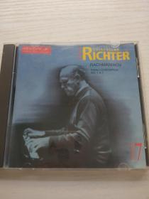 碟片 RICHTER RACHMANINOV PIANO CONCERTOS NO.1&2