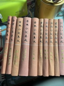 前明正徳白牡丹传、人中画等十种 古本小说集成 布面精装
