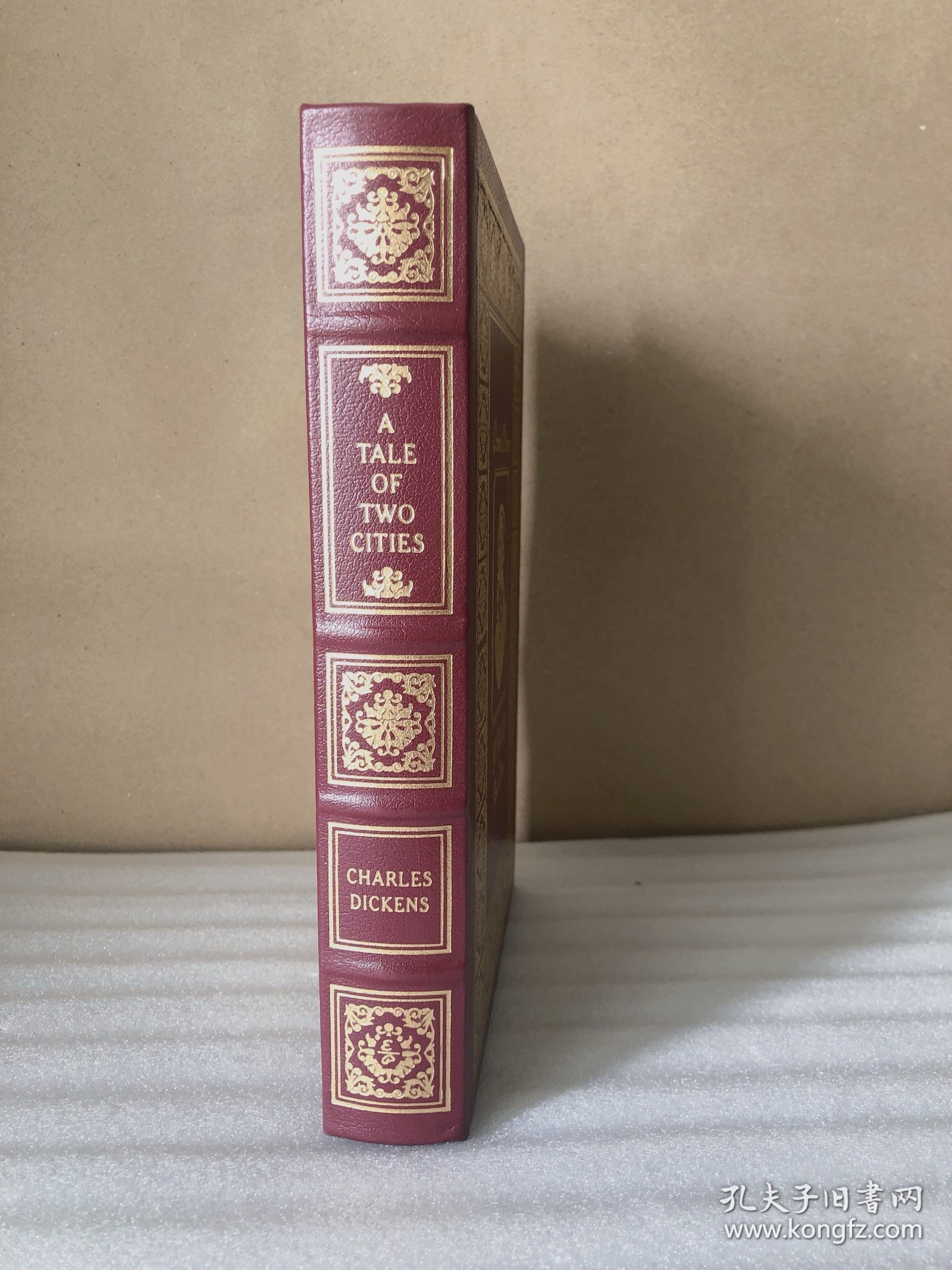 Easton Press 真皮精装 狄更斯《双城记》 A Tale Of Two Cities 伊东有史以来最伟大的100部经典名著系列 真皮精装限量版