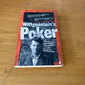 Wittgenstein’s Poker:The Story of a Ten-Minute Argument Between Two Great Philosophers【实物拍照现货正版】