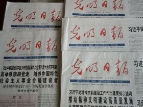 光明日报2025年5月23+24，26，27，28日共5份（当日版全）