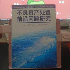 不良资产处置前沿问题研究