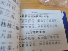 单本大字拼音版长沙方歌括（药性赋或新著四言脉诀）