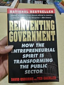 Reinventing Government：How the Entrepreneurial Spirit is Transforming the Public Sector