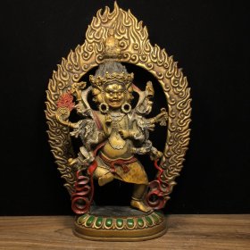 铜彩绘秽迹金刚