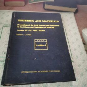 SINTERING AND MATERIALS