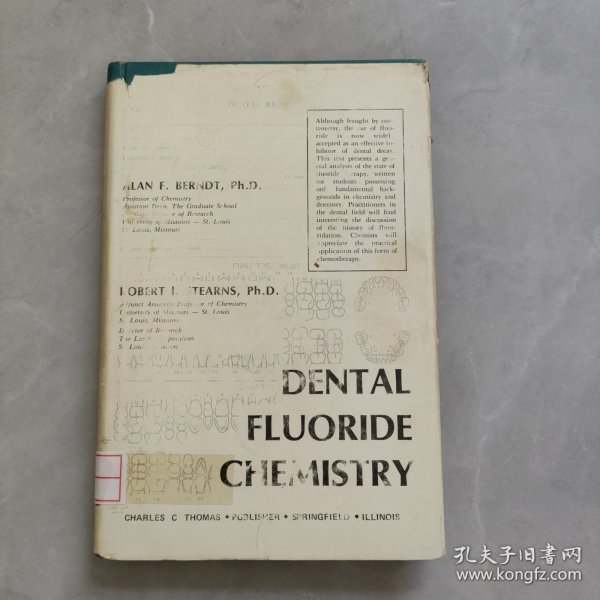 DENTAL FLUORIDE CHEMISTRY 牙科氟化物化学
