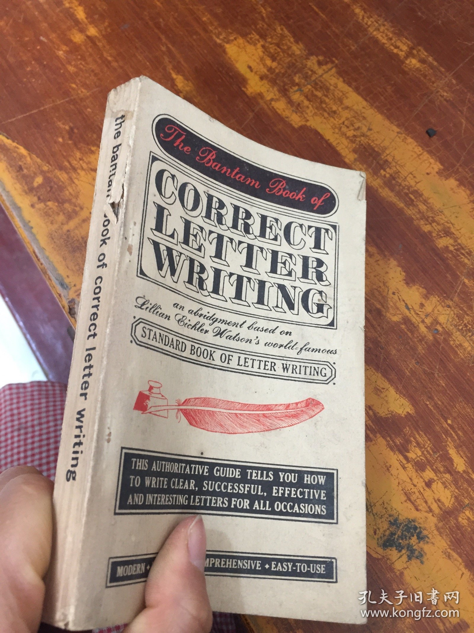 THE BANTAM BOOK OF CORRECT LETTER WRITING