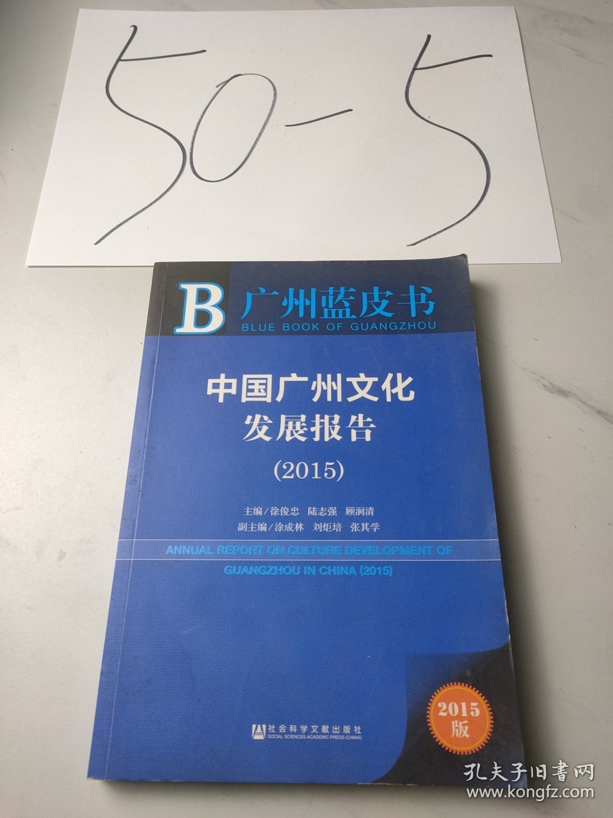 中国广州文化发展报告（2015）
