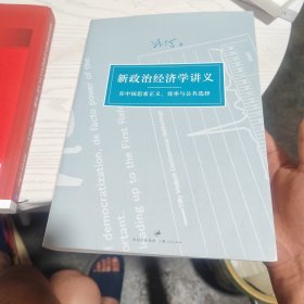 新政治经济学讲义：在中国思索正义、效率与公共选择（内干净）