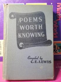 poems worth knowing  英文版