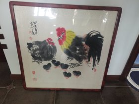 中国美协，法国卢浮宫入选画家【赵言斌】幸福一家