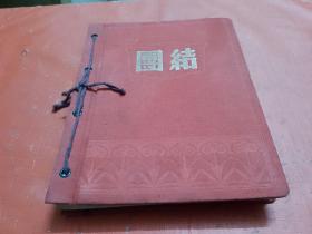 五十年代--【团结--精装笔记本--活页】未使用过---东北模造纸