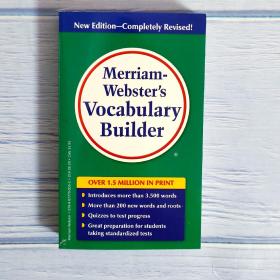 英文原版 韦氏字根词根词典 Merriam Webster's Vocabulary Builder  韦小绿 英语工具书