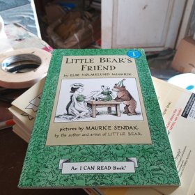Little Bear's Friend (I Can Read, Level 1)小熊的朋友 英文原版绘本
